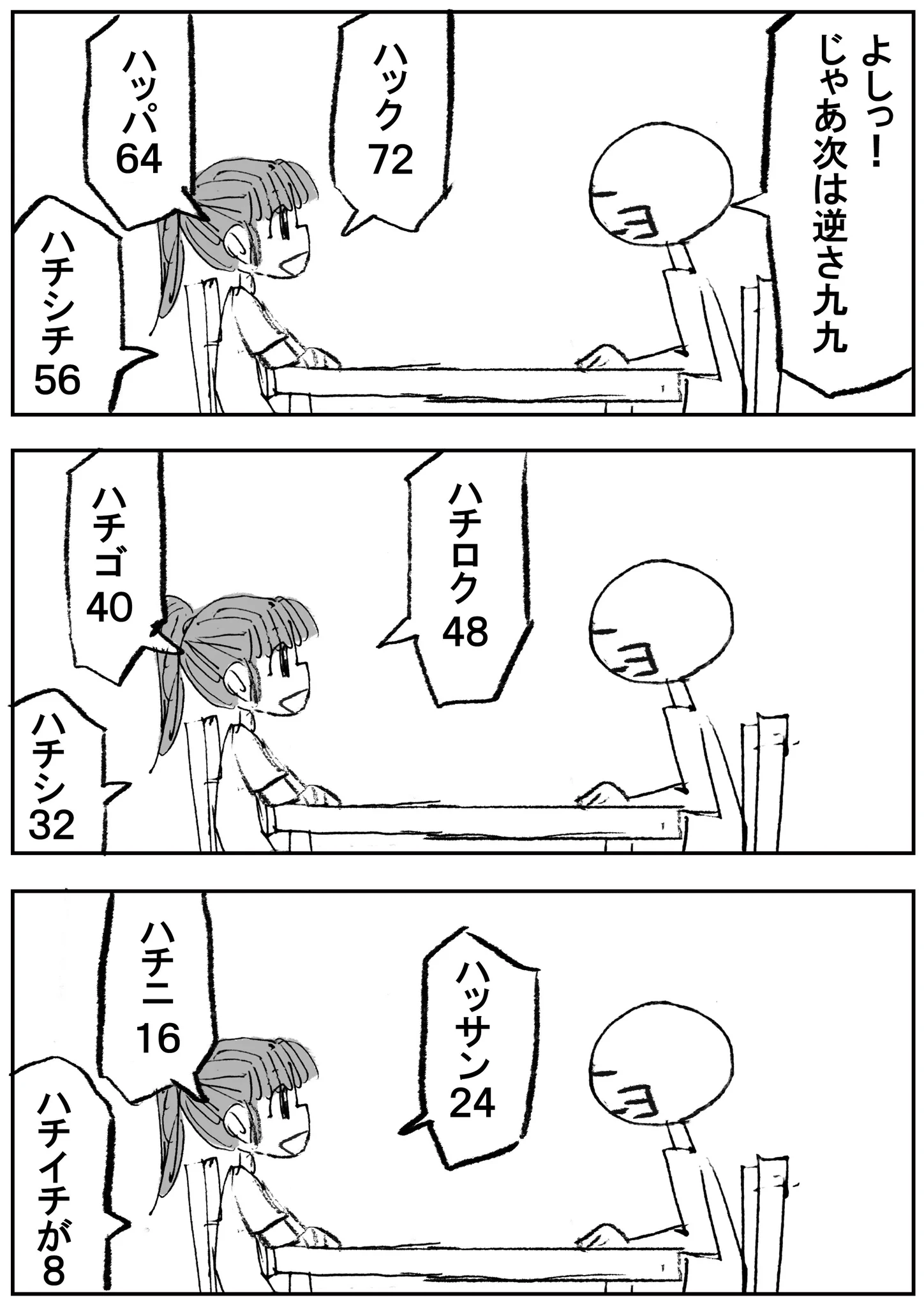 親子の日常を描いた人気マンガw九九に交えた胸キュンエピソードに心ときめくwww