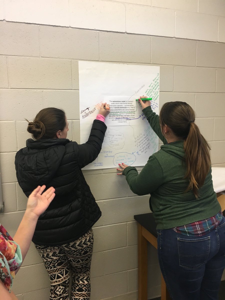 utrpp's tweet photo. UTRPP Residents reflect on critical literacy quotes on Day 1 of our #utrppthinktalkact Literacy Refresher. Just the beginning of a powerful conversation! https://t.co/1ltBcRJwzc