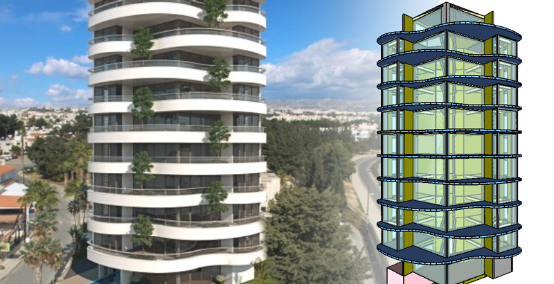 MODECSOFT's tweet photo. "I am really happy with ECO-engine. It took me around 3 hours to complete the geometry of this 12 floors tower!" Mrs Titsinidiou Maria (Electrical &amp; Energy Engineer, Mourouzides Consulting Engineers) #Modecsoft #ECOengine #BuildingEnegryModeling https://t.co/xfvTFWNx1S