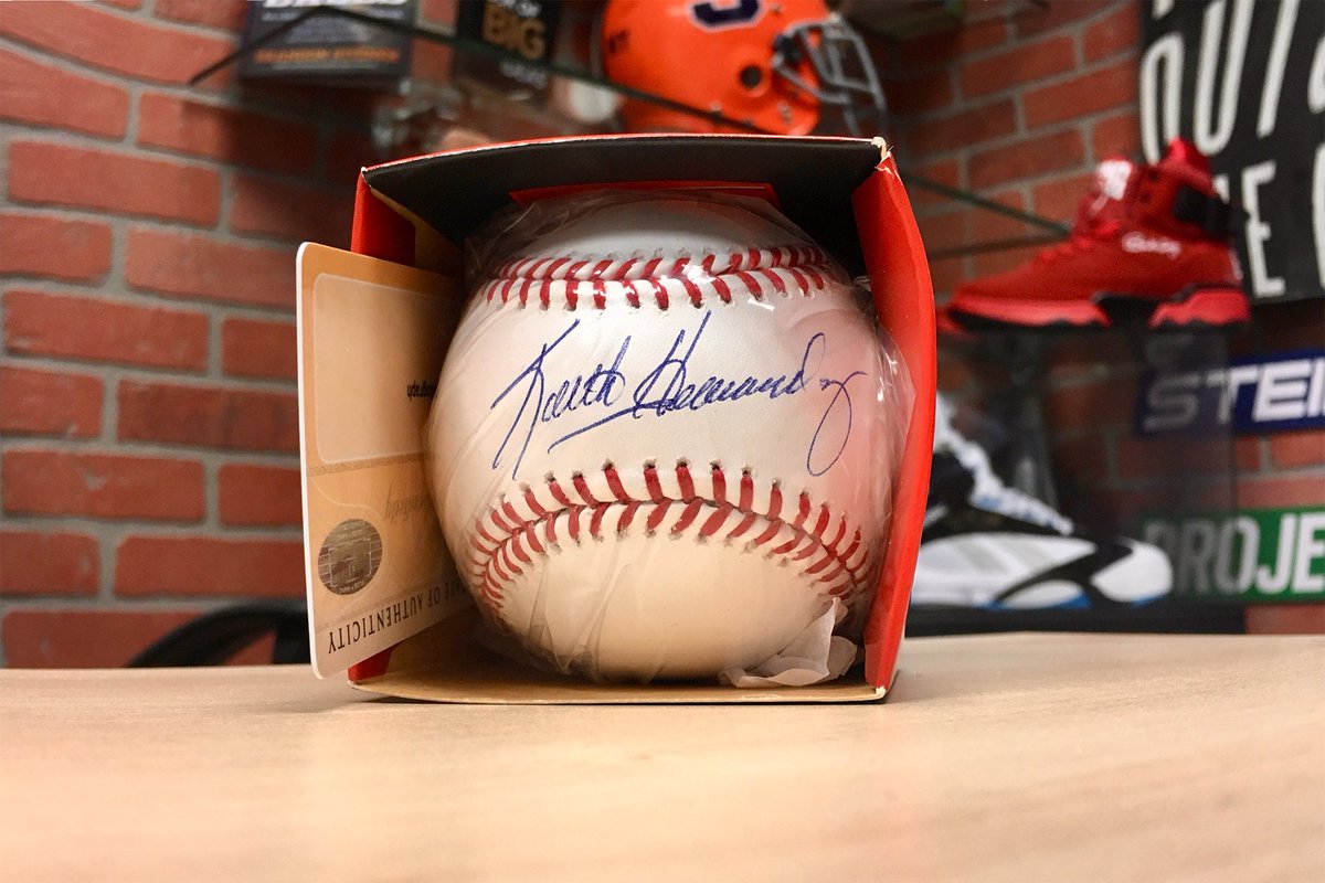 steinersports's tweet image. RT &amp;amp; follow @steinersports to enter to win this Keith Hernandez signed baseball! ⚾️ #Mets