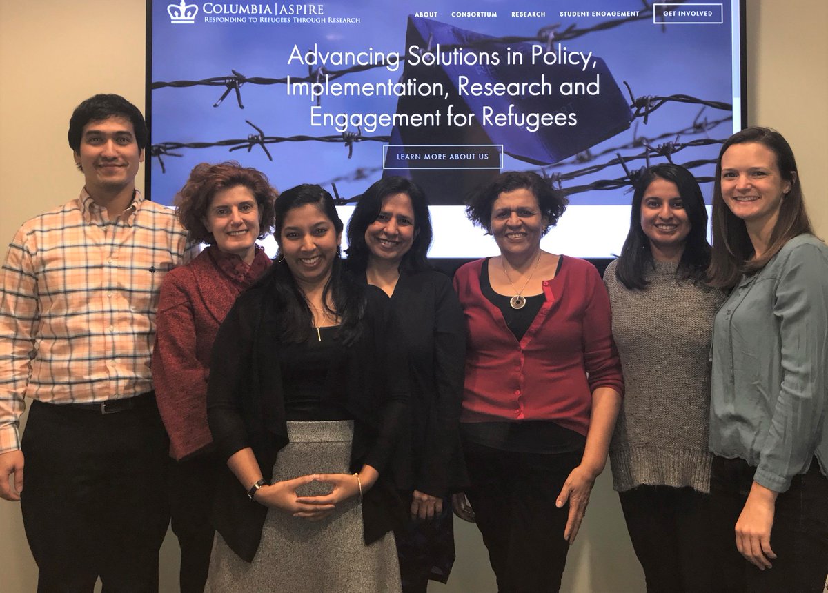 ASPIRE_CU's tweet photo. #tbt to our first ASPIRE team meeting for 2018. We're ready for the year ahead! #ProvidersASPIRE #WomenASPIRE
@NabilaElBassel @anidasgu @melissameinhart @ColumbiaSIG
https://t.co/TsJnY7OBvs https://t.co/v2pH1EGdUo