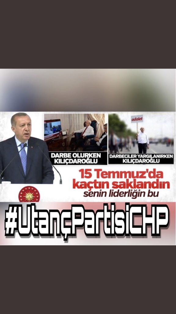 #UtançPartisiCHP Olmuş...

Kafirler Afrin’de Saf Tutmuş...

Bu Hainlere Karşı Bize Zafer Ver Yarab!

@_ercan_yldzbs
@Celebi_Quality
@dursun66
@Celebi_Class 
@cdmozzz
@AltAkl2
@Zehrausmz
@ULUBEY2023
@Pnar01Pinar
@Hanne_RT_
@Tektubu
@BengisuRTE
@Deli_dalga_
@zeycakk
@SonAnalizci