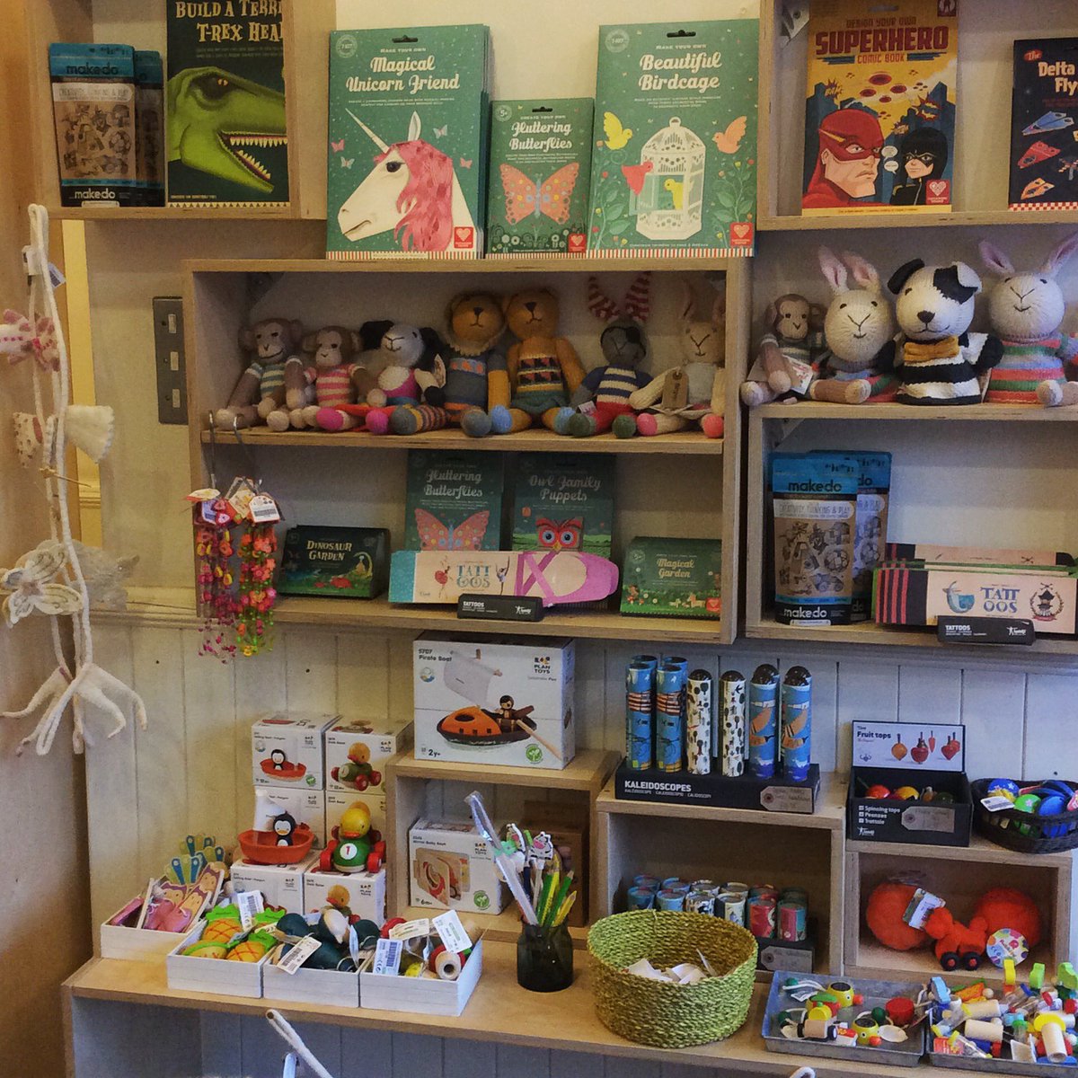OutpostN7's tweet photo. Toys are one of our #bestselling departments. We ❤️ hunting down amazing suppliers with good #eco credentials that encourage kids to use their imaginations and #getplayful ! Pop in to check out our full range, including @PlanToysUK @bigjigstoys @Clockwork_news @ChunkiChilli https://t.co/Eh51GA0EJr