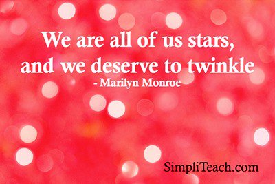 SimpliTeach's tweet image. Here&apos;s your shot of #positivity for the day - and it applies equally to #teachers AND #students!