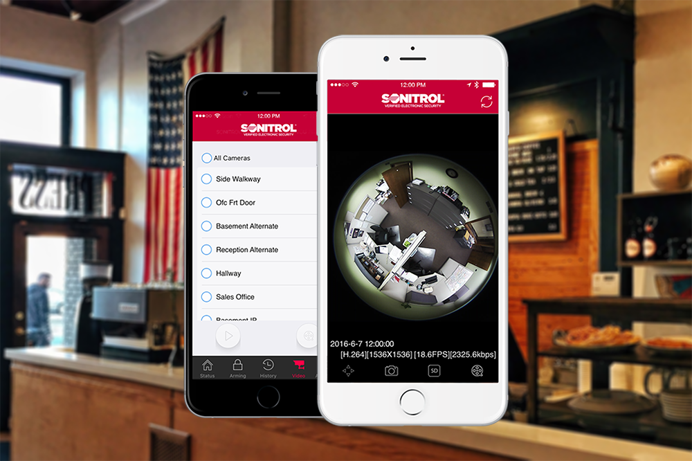 Regional managers who operate chains love this app because they can verify the time that each of their locations were Armed, as well as check the live video to verify that all new sales displays have been set up properly.