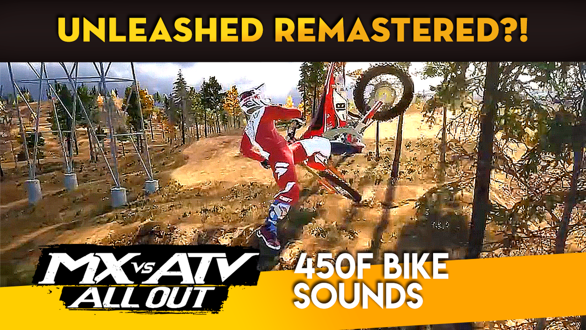 windham151's tweet photo. More of @MXvsATV ALL OUT!! New video on my @YouTube Channel!
Unleashed Remastered?! - 450F Bike Sounds!

#MXvsATVAllOut #MXvsATVUnleashed 
 video link > https://t.co/tskqYy0TCQ https://t.co/JwTb4MsuAb