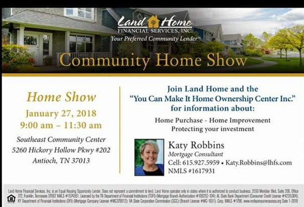 YCMIHOC1's tweet photo. Join us! (615)355-0005. #YouCanMakeItHomeOwnershipCenter #HomeOwner #FirstHome #Family #CreditScore #Mortgage #Smyrna #TN #2018 #Goals #Winter https://t.co/WSgFp9gscU