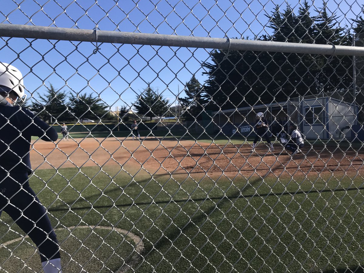 Beautiful day in Monterey! Stopped by to check out the defending champs <a href="/OtterSoftball/">Otter Softball</a> special group of women out here! Big things coming!