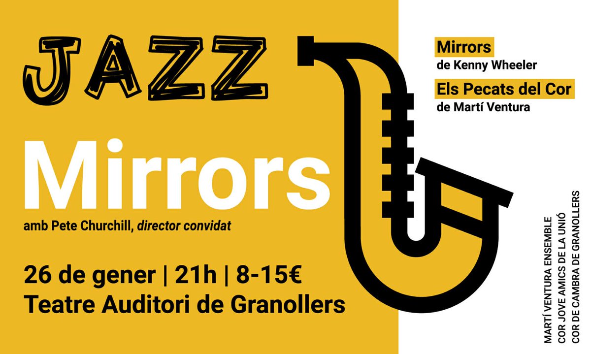 corjoveaunio's tweet photo. Ep! No hi podeu faltar! Divendres que ve #jazz #coral https://t.co/NphWcXChvL