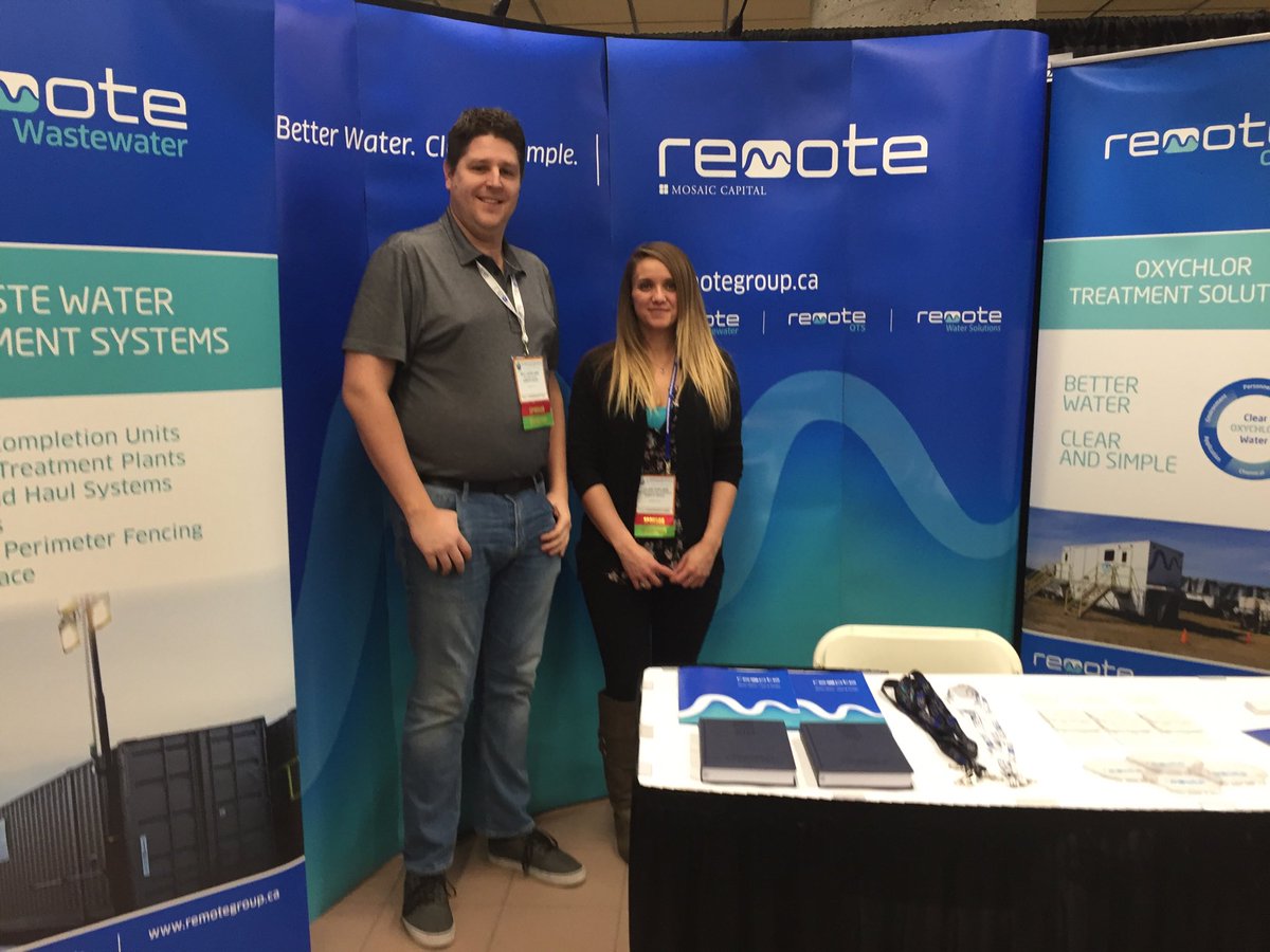 RemoteWaste's tweet photo. Check out our team at the Premier’s BC Natural Resource Forum this week, looking great guys! @BCNRF #BCNRF18 https://t.co/AXCZGJDp8z