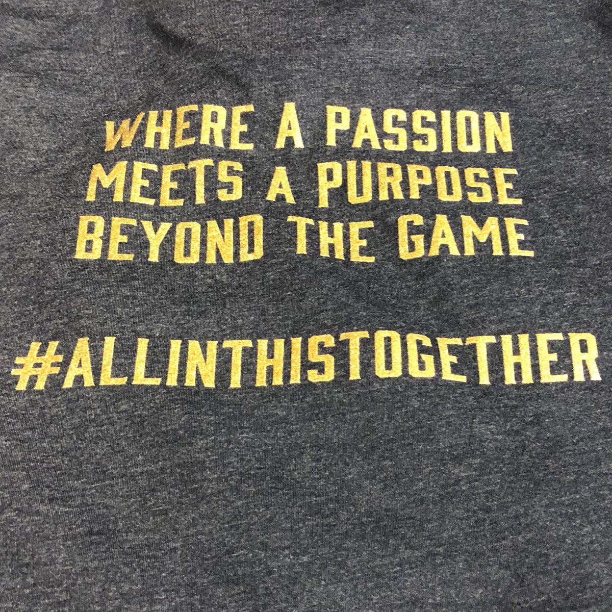 Great looking new t-shirts for <a href="/FiveStarHeart/">FiveStarHeart</a>. We are happy to be working with such a positive, great organization. #allinthistogther