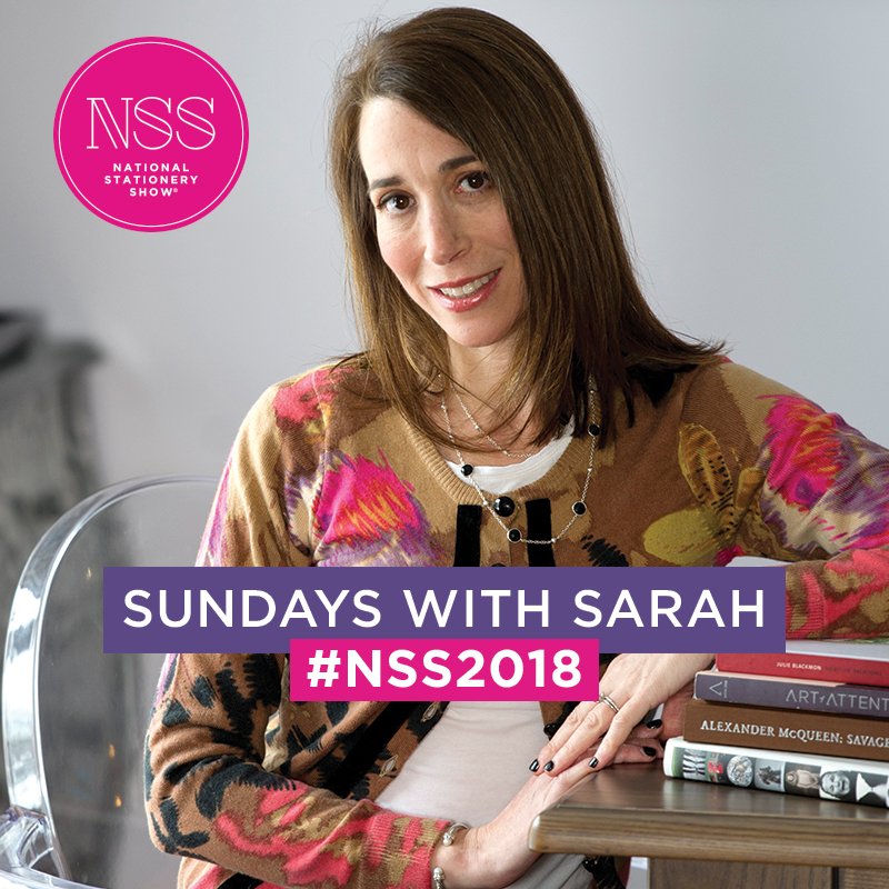 nynowgiftstationery (@stationeryshow) on Twitter photo We’re so excited to introduce 'Sundays with Sarah,' featuring weekly product picks from NSS exhibitors by <a href="/MsSarahSchwartz/">Sarah Schwartz 🟦🟧</a> of The Paper Chronicles & <a href="/StationeryTrend/">Stationery Trends</a>!
Her first selection will be shared this Sunday, January 21, and then every Sunday leading up to #NSS2018. We’re so excited to introduce 'Sundays with Sarah,' featuring weekly product picks from NSS exhibitors by <a href="/MsSarahSchwartz/">Sarah Schwartz 🟦🟧</a> of The Paper Chronicles & <a href="/StationeryTrend/">Stationery Trends</a>!
Her first selection will be shared this Sunday, January 21, and then every Sunday leading up to #NSS2018.