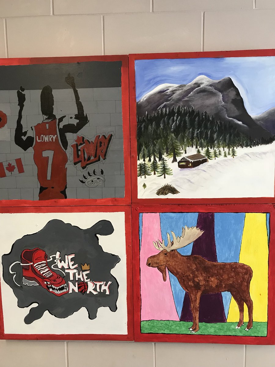 MacNab_HWDSB's tweet photo. New student artwork on display in our halls at MacNab!  Our students are so talented!! https://t.co/QrQ4X28S5V