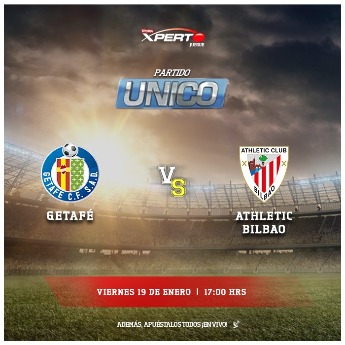 Getafe vs Athletic Bilbao se juegan el honor y los puntos. ¿Quién será tu ganador?