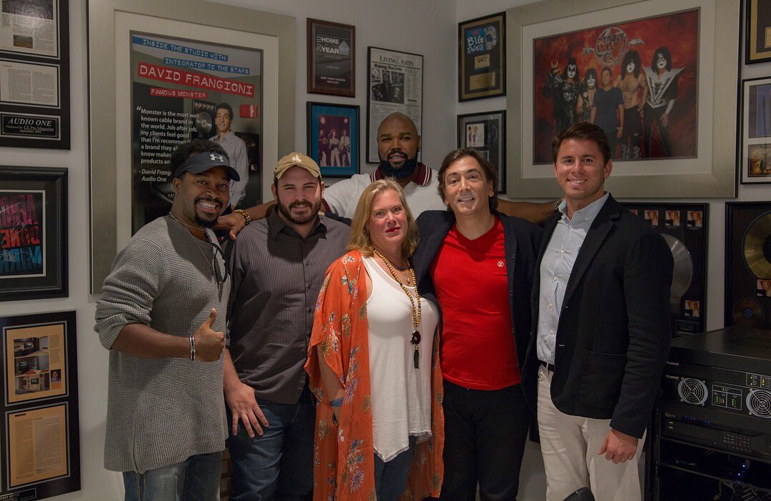 TASchannel's tweet image. Here at #audioone meeting with #davidfrangioni talking about everything we’re about to do here at #tas and #tiltedglobe Bringing in that sizzle real soon!! 
#entertainment#sizzle#music#live#events#dinavonbythwood