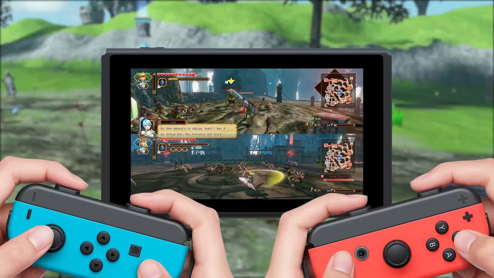 Hyrule warriors 2 player switch 2025