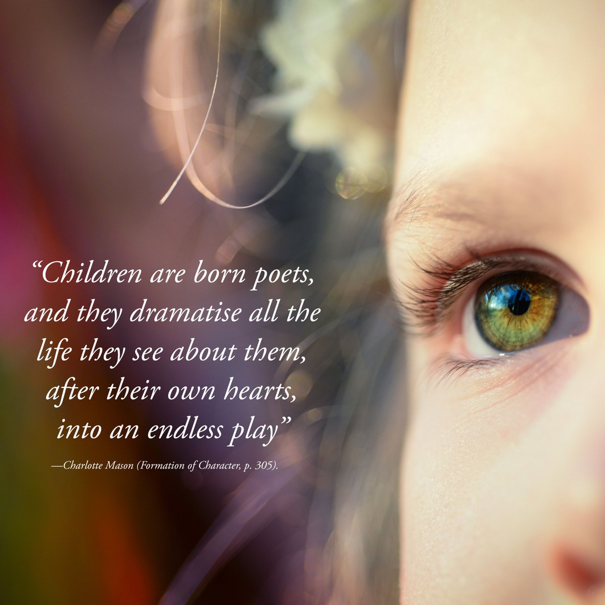 More of Charlotte Mason's wise thoughts: buff.ly/2mNIaBA