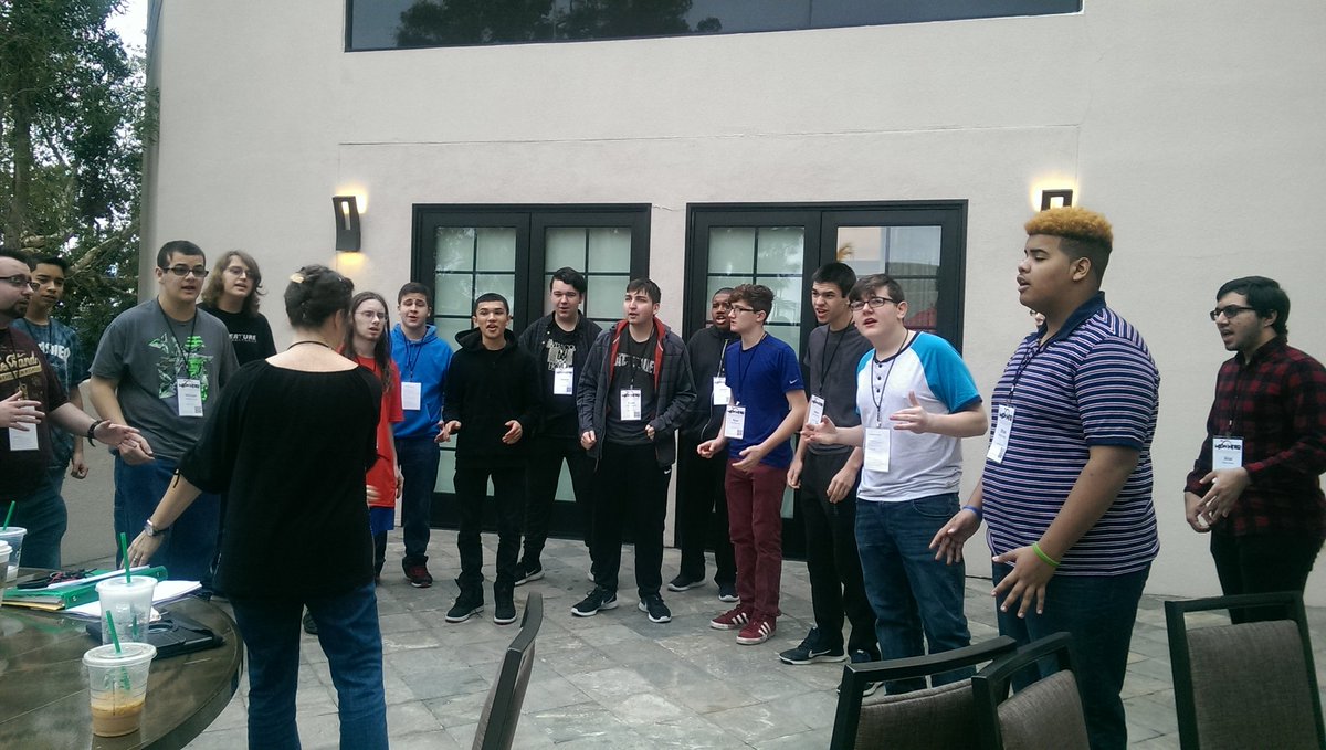 KristiAdams146's tweet image. We&apos;ve gotten our last rehearsal in and we&apos;ve eaten breakfast. Off to see part 1 of the competition soon! #calidude #doitforcali