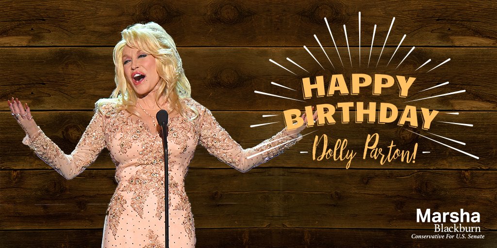 Happy Birthday to Tennessee\s very own Queen of Country, Dolly Parton! We will always love you, Dolly! 