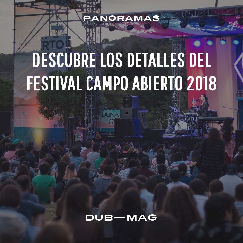 La próxima semana es Campo Abierto 2018. Los invitamos a conocer la tercera versión aquí: goo.gl/71FRNt