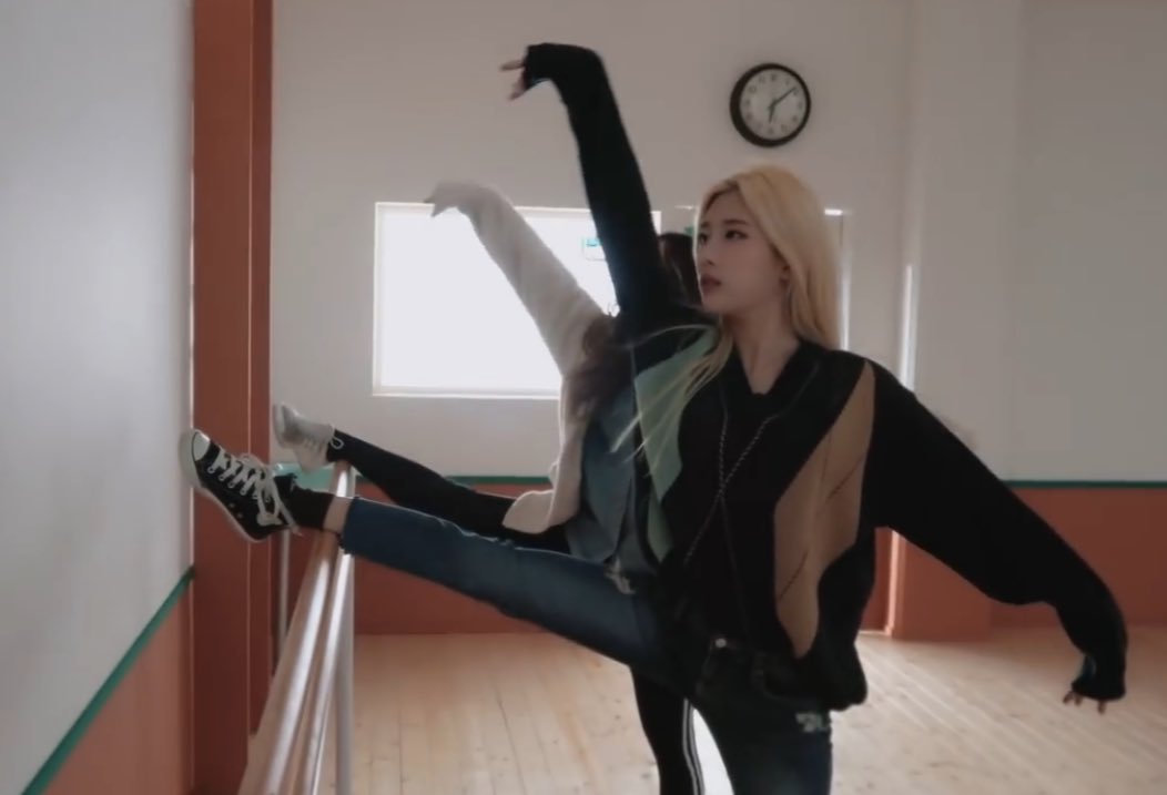 lipdoingthings's tweet image. lip doing ballet with haseul (2017)