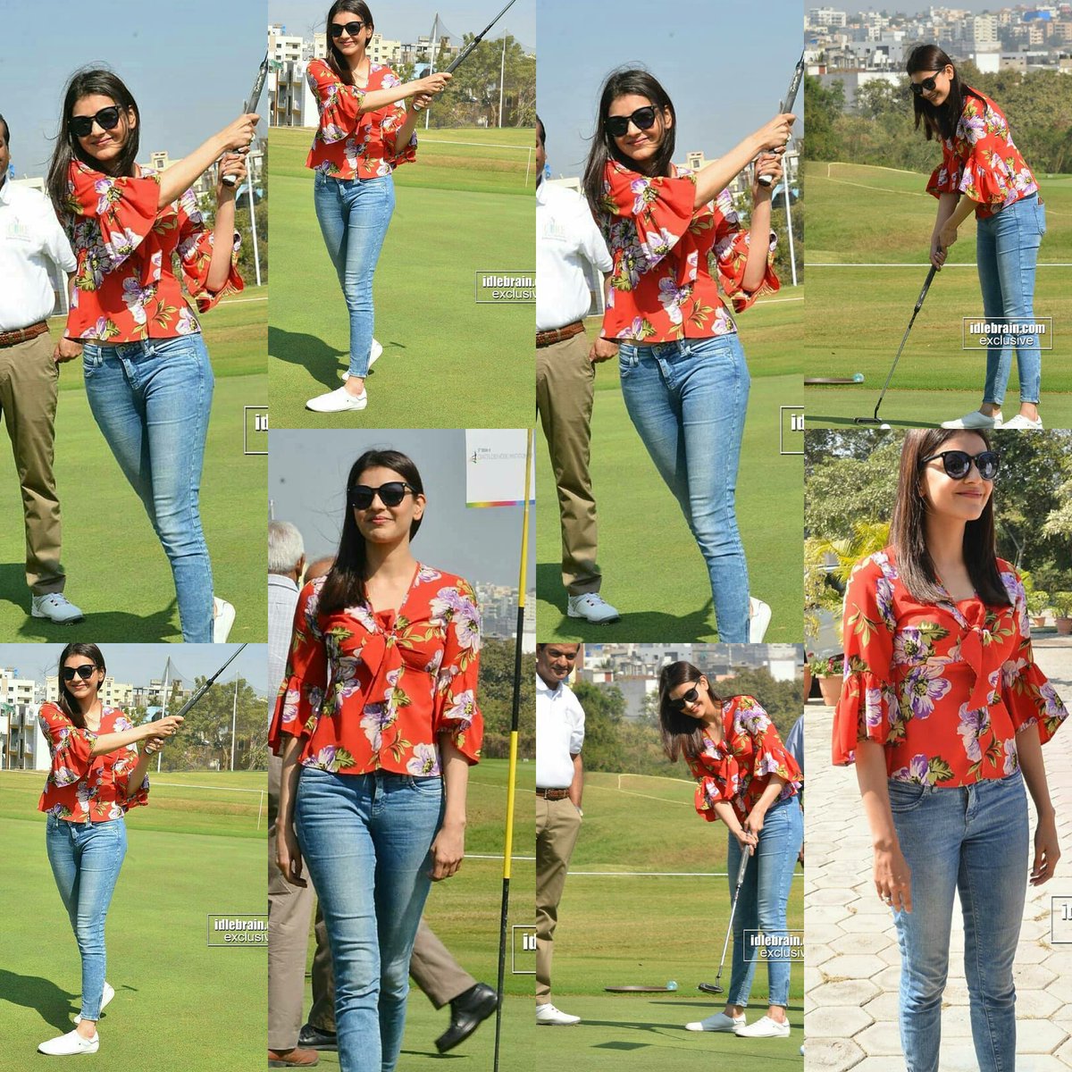 PalepuGouri's tweet photo. Look at that #golf playing style of @MsKajalAggarwal ...She's professional. .very stylish. .She love each & everybody that's My Angel @MsKajalAggarwal ...#LoveYouKajalAggarwal #untilmydeath #Kajalism #worldkajalismday #kajudiva #kajalalaggarwal 😍😍 https://t.co/TF6QY70DMm