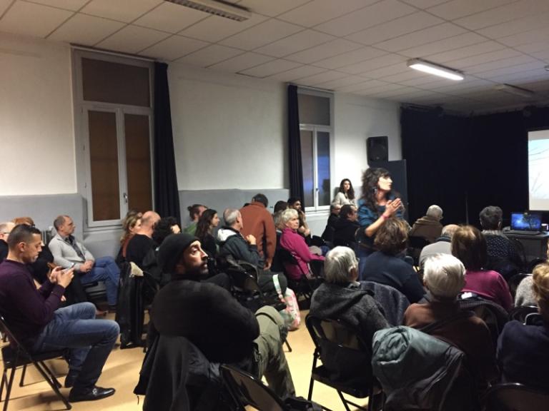 Rabii_Youssous's tweet photo. Représente @Saurel_P pour une projection du documentaire "Figuerolles, Faubourg Mosaïque" à la maison pour tous #JosephRicôme
 #Association #Ademass #CaféMétèque @montpellier_  @Montpellier3m https://t.co/kVx3DvQnzu