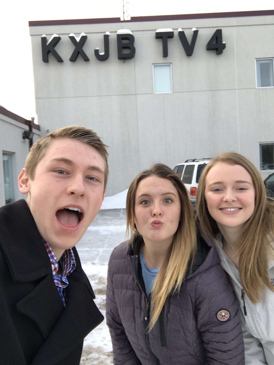 We LOVE seeing our members out doing great things! These three members from Davies High School were featured on North Dakota Today. #nddecalimitless