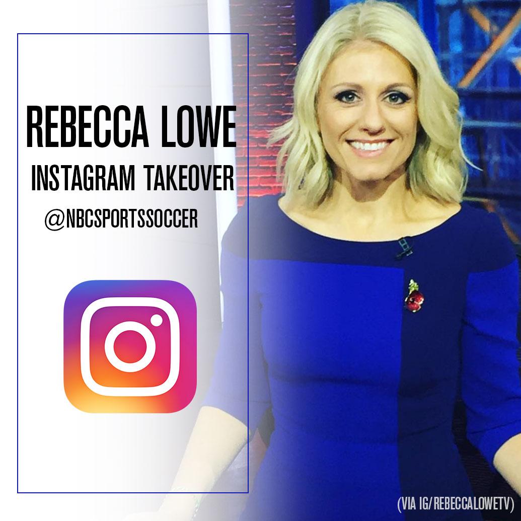 Nbc Sports Soccer On Twitter It S A Rebecca Lowe Takeover Tomorrow On Our Instagram Page Be Sure To Follow Along For Behind The Scenes Access To Our Premierleague Morning Follow Here Https T Co Qkoce28j6a Https T Co Gd5t1iu1jf
