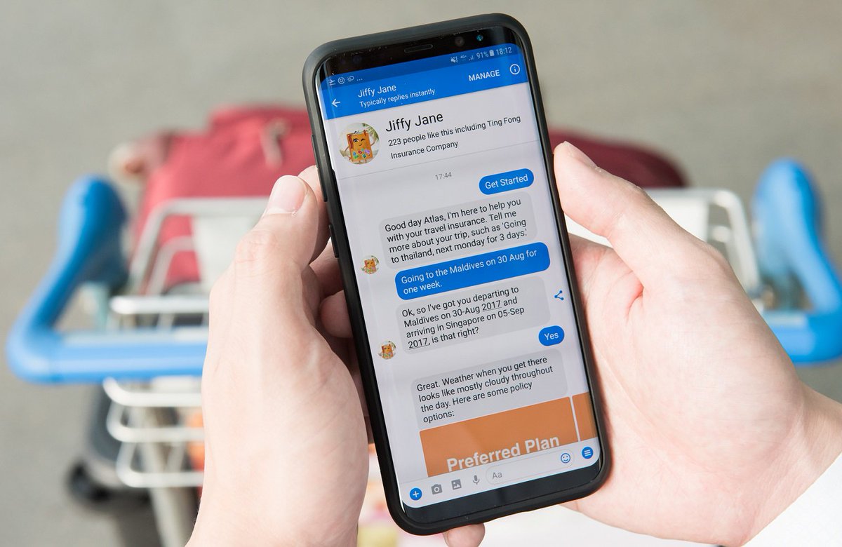 Peerbits's tweet photo. There are times when your #Customer service agent is unavailable due to various reasons.Those times you can rely on a #Chatbot to give you some basic information.
https://t.co/Uajkcnn2AS
#MobileAppDevelopment #Messangerapp #Bots #Technology #AI #Groupdiscussapp #Solutions #Pe https://t.co/kjztS8TtsF