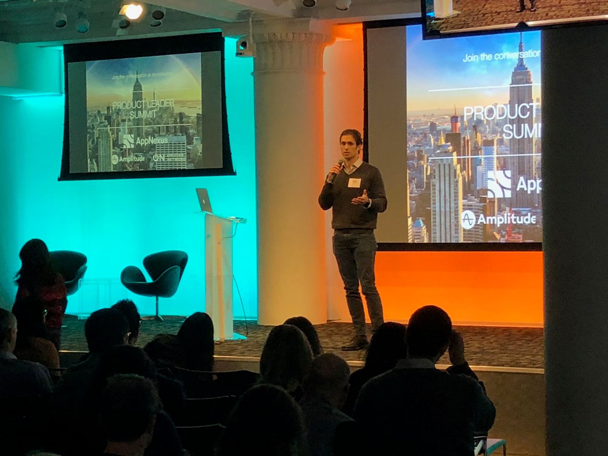 Amplitude_HQ's tweet photo. Thank you THANK YOU to everyone who made #prodleaders summit in NYC SO fantastic #GoProduct π£ shout out to @danolsen @womeninproduct @OmidyarNetwork @AppNexus @justinjbauer @prodcollective #Prodmgmt https://t.co/9qtNqerOHc