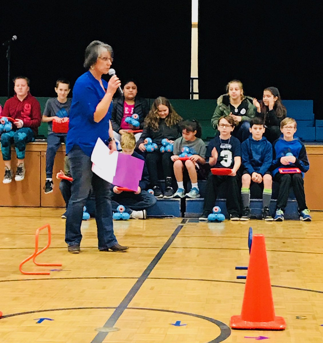 PrairiePanthers's tweet photo. DASH Robot demonstrations today! https://t.co/zOnX784tEe