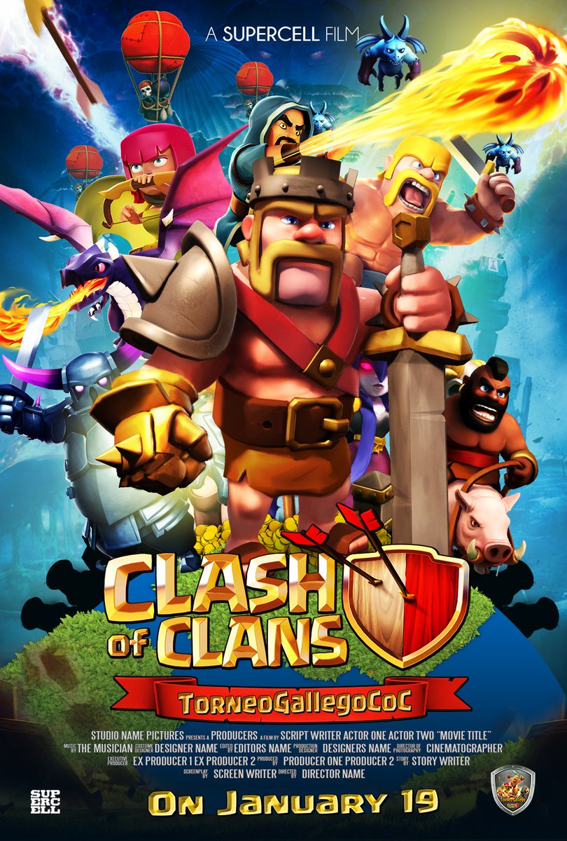 Hoy Empieza!estáis preparados?Suerte a todos los Clanes participantes!Que gané el Mejor!@TorneoGallego