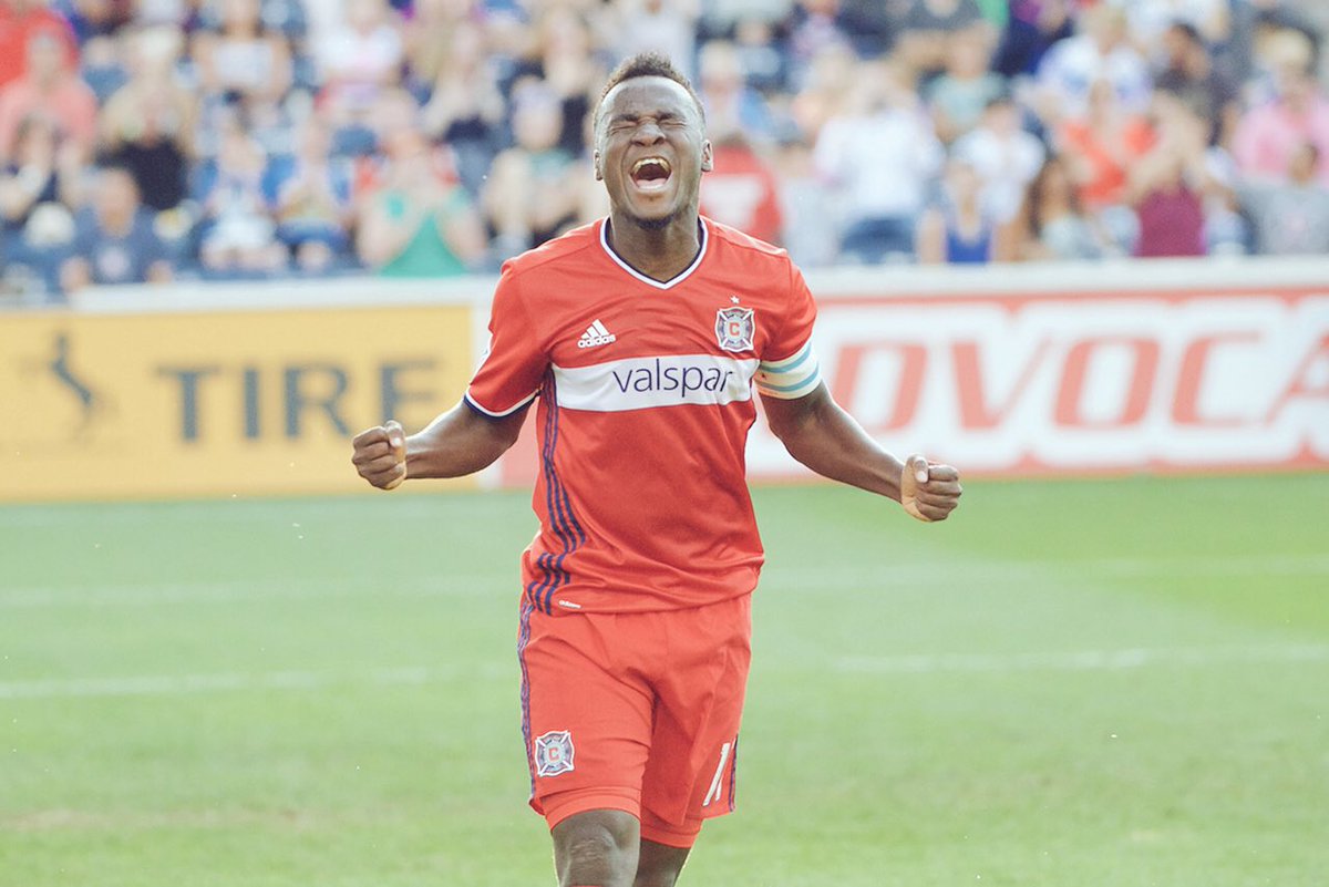 meninred97's tweet image. To a #cf97 legend. Thank you for our years at our club. Through the ups and downs you stuck with our team and we thank you for that. Best of luck to your future endeavors w/ Ghana and the Union. We hope you do well! (Just not against us). Forever #cf97❤️❤️🔥🔥@iamdavidaccam