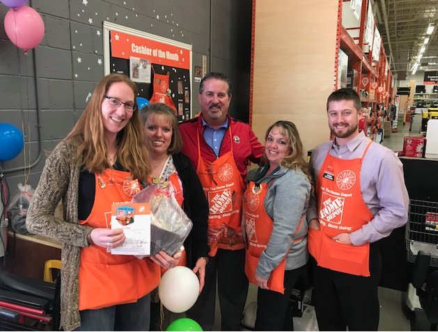 Who was cashier of the month at store 1523 and at the top of the district with new credit accounts?  Catherine Wunderlich!  Way to go, Catherine!  Keep driving those accounts!