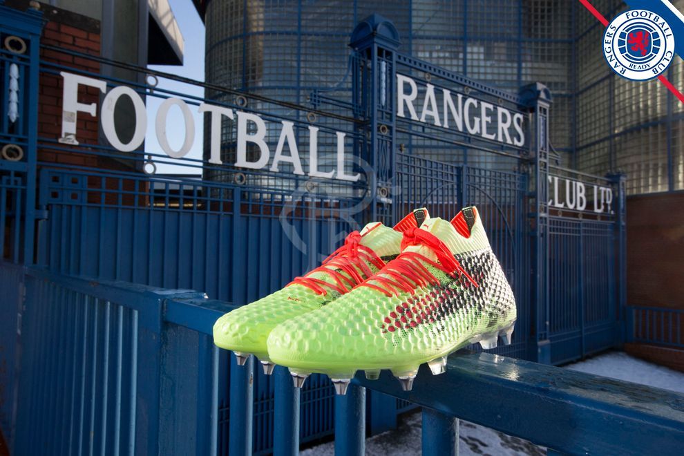 RangersFC's tweet photo. ⚽️ RT to win! @pumafootball launched the PUMA Future 18.1 Netfit this week and you can win a pair. #NewLevels #PUMAFootball

📆 We'll announce the winner on Sunday evening, good luck! https://t.co/LNHdq91zUA