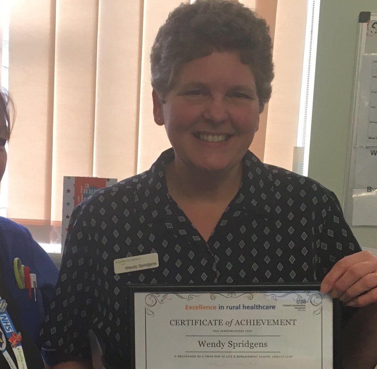 Well done Wendy on becoming the first swan end of life and bereavement ambassador 😀<a href="/MelvinWar2004/">Michelle Rhodes</a> <a href="/JanSobieraj/">Jan Sobieraj 🇵🇱</a> <a href="/sarahward2015/">SarahWard</a> <a href="/boroshaz/">#hellomynameisSharon</a> <a href="/rr42_ryder/">Rachel ryder</a>