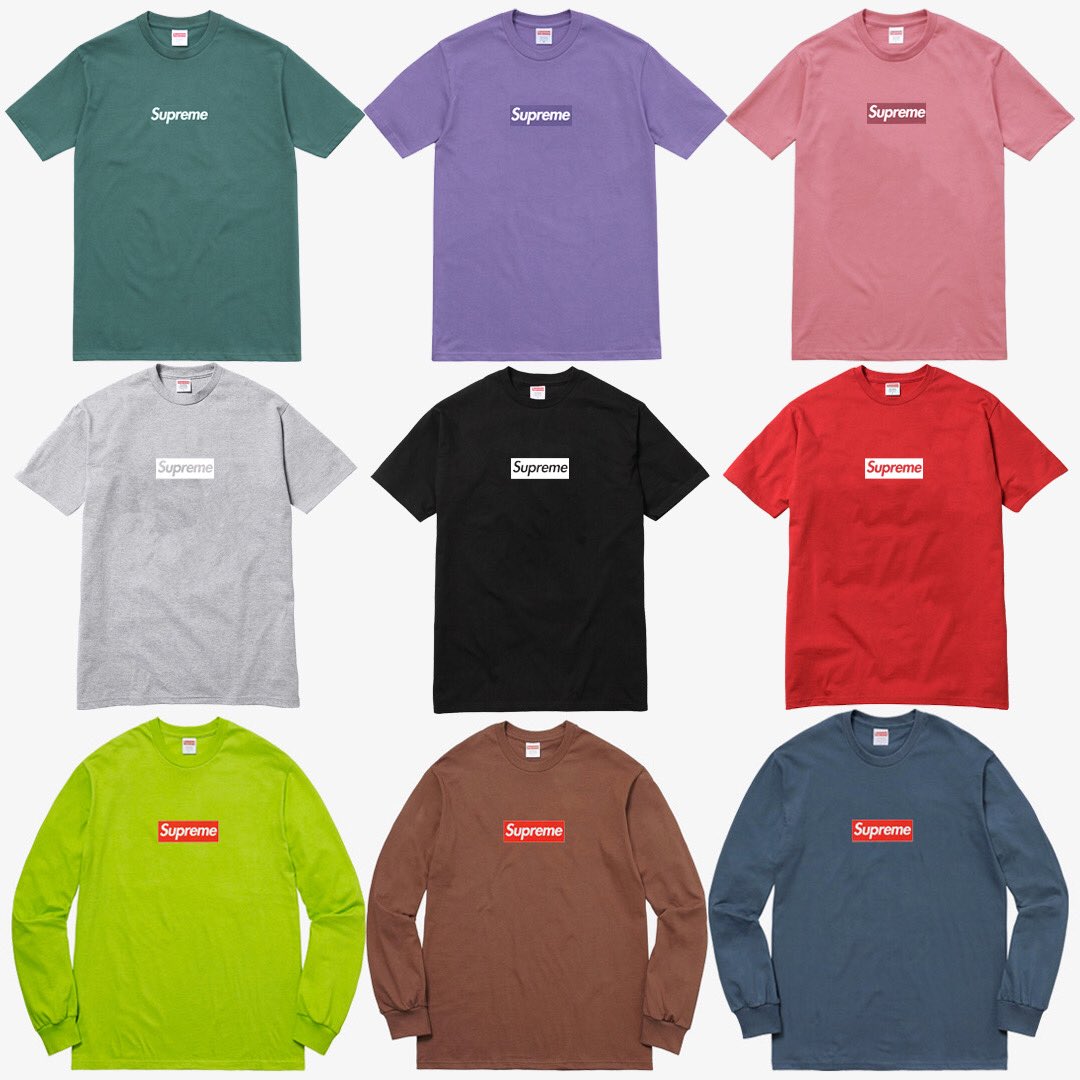 Supreme Tonal Box logo tee SS23 – Count Sole