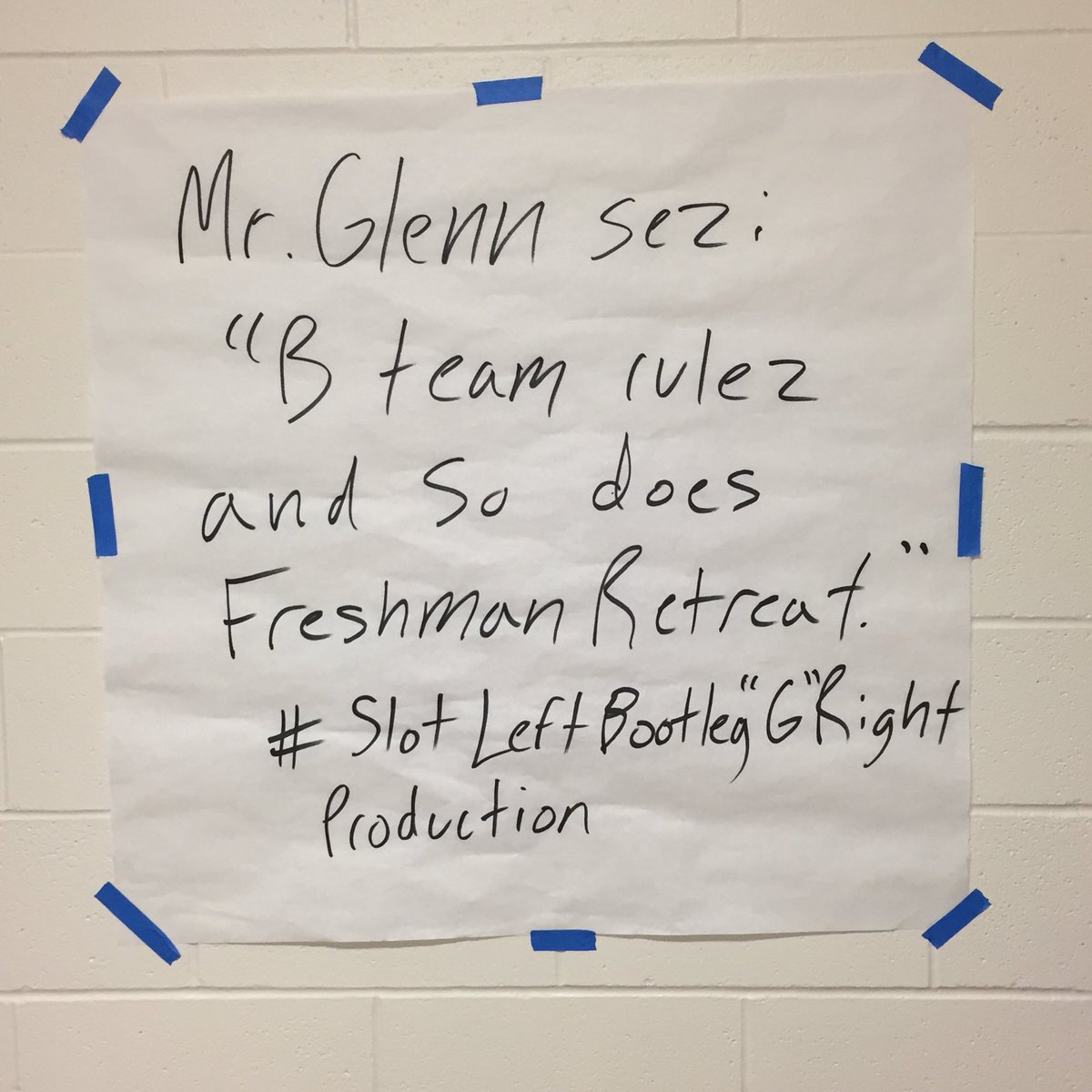 PrepFBFrosh's tweet photo. Load right 22 dive! #legend https://t.co/VBgfZpgwC0