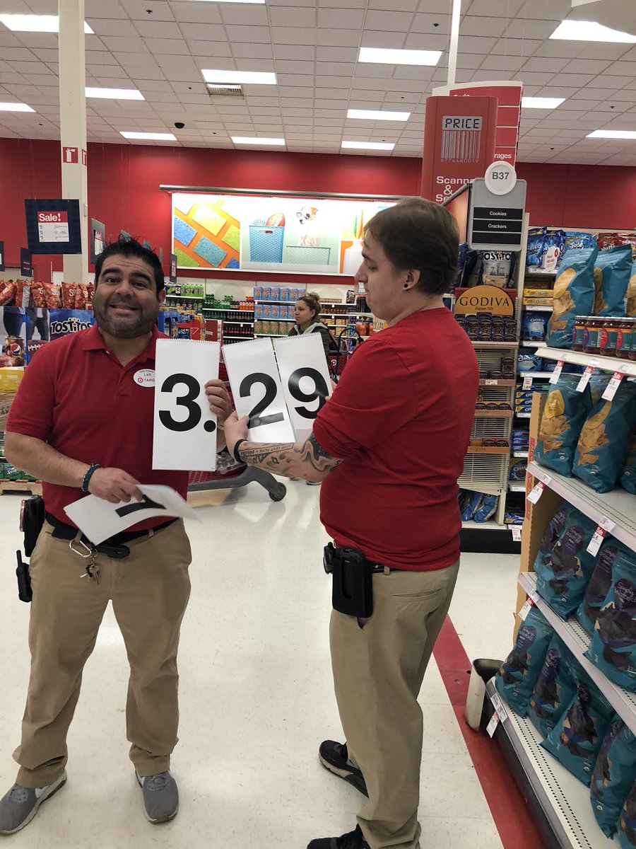 Nick4Target's tweet image. Today we had a #PriceIsRight fun huddle at T-694. It was a blast! #funhuddle #engagement #friyay