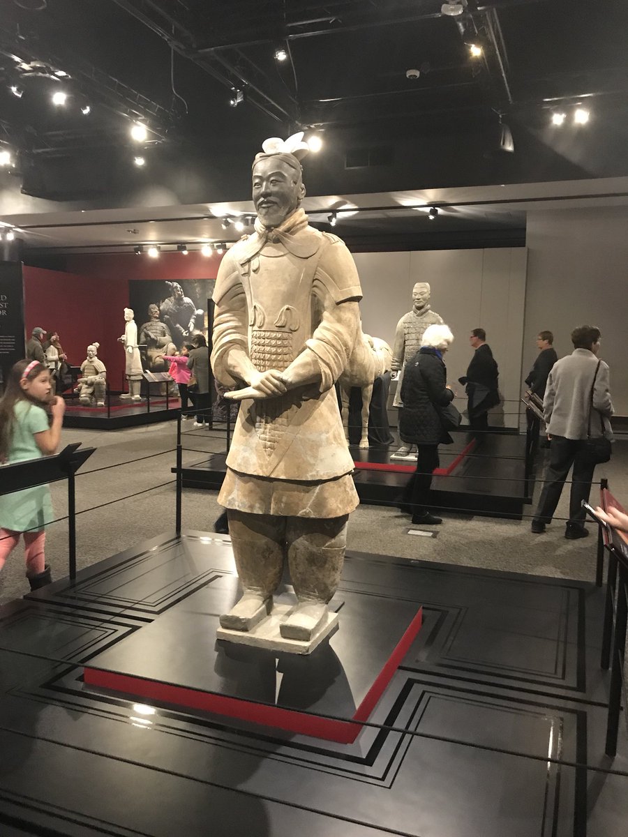 wzhang_tclp's tweet image. North Warren Chinese Class is learning Chinese history and culture through a field trip to Franklin Institute in Philadelphia. They told me they learned a lot! Thank you for the support! @NorthWarrenHS @TCLProgram