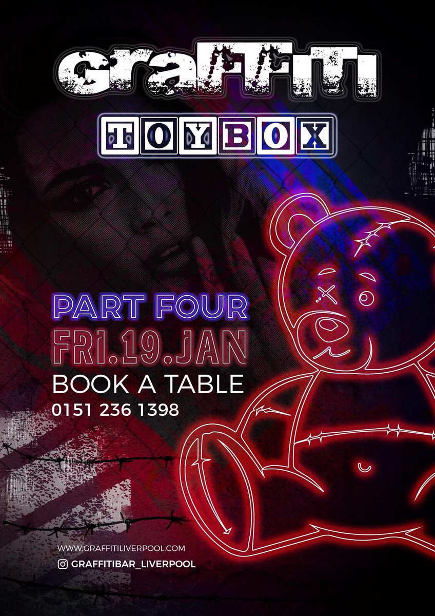 djcoco_'s tweet image. #ToyBox #PartFour 

***TONIGHT***

@Graffiti_Lounge 

#4DJs 

@adambyrne86 
@djcoco_ 
@DjHardeepKarir 
@LeeHardy