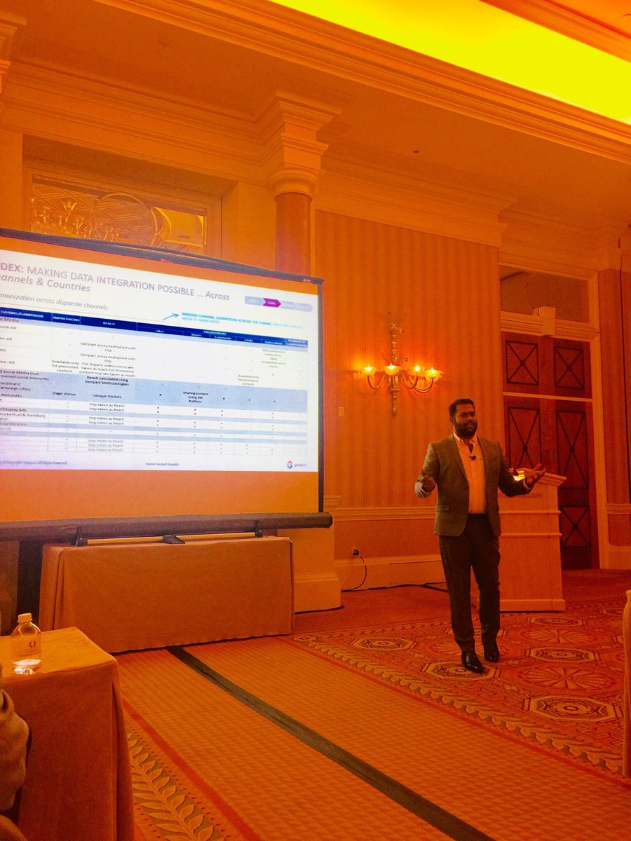 dr_renithomas's tweet photo. Genpact @ #pmsa #pmsawintersymposium2018 @11squaredS @EmergentChannel @Genpact @NeeleshSali @Zwitterionkc https://t.co/jHPSsqLq7r
