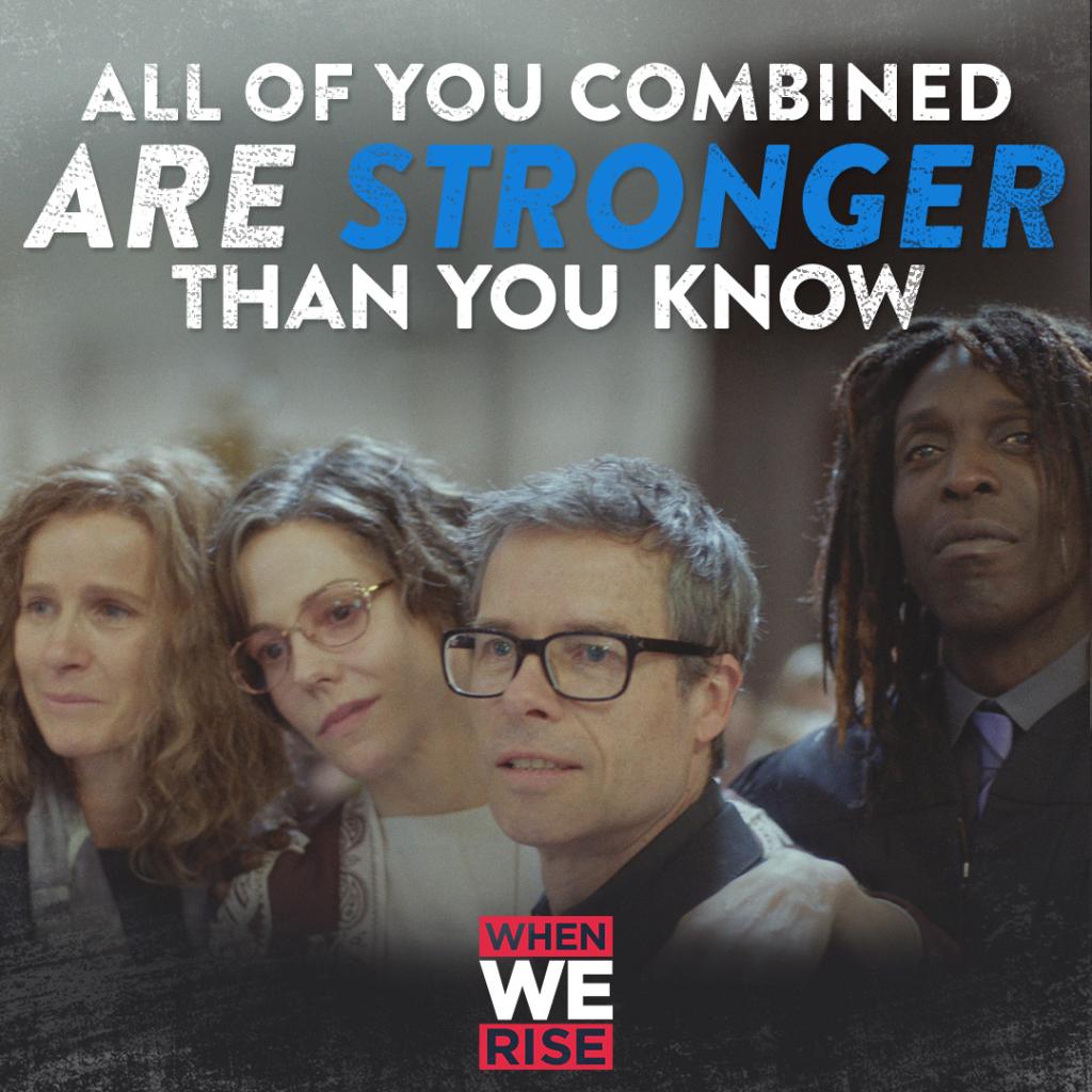 WhenWeRiseABC's tweet image. #WhenWeRise was nominated for a @glaad award for Outstanding Limited Series! Congrats!