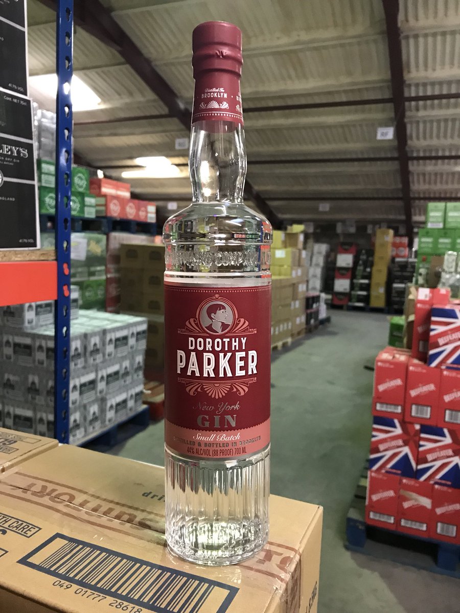 hammondsofkford's tweet photo. Loving the new packaging on Dorothy Parker Gin from the guys @nydistilling and @MaverickDrinks looks very special and a great American gin to have on your bar. https://t.co/WBu0gPGtEY