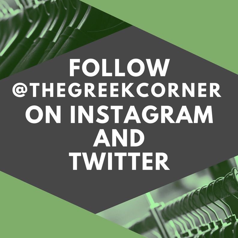 BigFishTee's tweet photo. Bigfish is now @TheGreekCorner! Keep up-to-date by following Greek Corner on Instagram and Twitter. New followers will get a chance to win 1 of our 6 PRIZES! https://t.co/H3gmxzBJZL