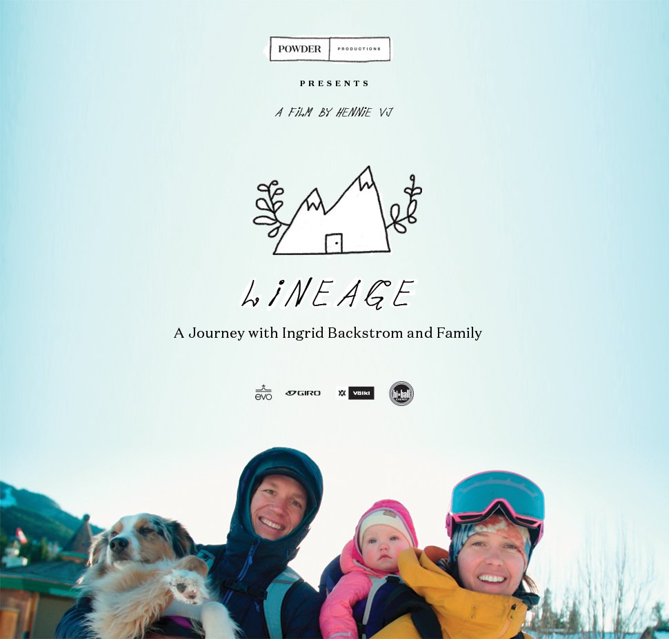 Check out the trailer for “Lineage” featuring <a href="/ingridbackstrom/">Ingrid Backstrom</a> and her family. We’re excited to be a part of this unique project! #simplyvolkl #powderproductions #lineagefilm