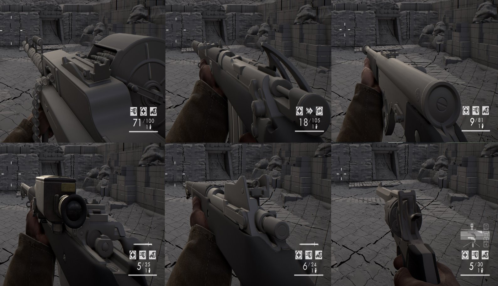Battlefield Bulletin Bf1 Cte Apocalypse 6 New Guns Without Textures From Upper Left Corner To Lower Right Corner Lmg 08 18 Support Howell Rifle Medic Chauchat Ribeyrolles Smg Assault Battlefield Bulletin Bf1 Cte Apocalypse 6 New Guns Without Textures From Upper Left Corner To Lower Right Corner Lmg 08 18 Support Howell Rifle Medic Chauchat Ribeyrolles Smg Assault