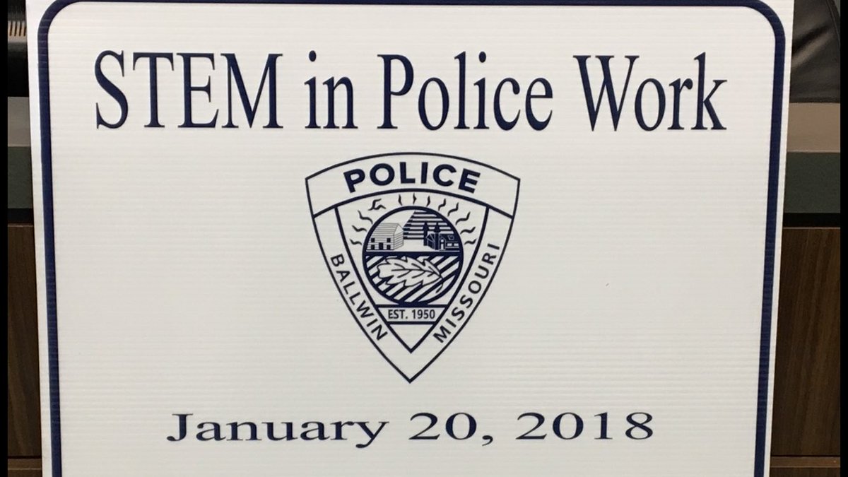 kevinscott207's tweet photo. Tomorrow’s the big day. We are welcoming 24 female middle school students to learn the STEM aspects of our industry. Class is full tomorrow but keep your eyes and ears open. Be proud Ballwin, our PD team members lead in the industry everyday. #ballwinstrong https://t.co/LY7hUCSoI3