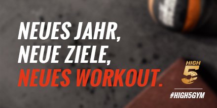 High5Gym's tweet photo. Wie sehen eure Fitnessziele für 2018 aus oder habt ihr einen besonderen Trainingsplan?
#high5gym #fitness #gym #GymTime #functionaltraining #wannaplay #bethemaschine #fitnessmotivation #motivation https://t.co/tKCA28SkyR